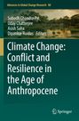 "Climate Change: Conflict and Resilience in the Age of Anthropocene" über Naturkulisse. Oben Herausgebernamen, Springer-Logo.