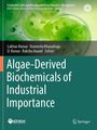 "Algae-Derived Biochemicals of Industrial Importance" von Lakhan Kumar und anderen. Grüner Hintergrund mit Algenabbildungen.