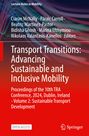 : Transport Transitions: Advancing Sustainable and Inclusive Mobility, Buch