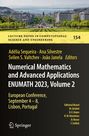 Numerical Mathematics Conferencebuch, EUROMATH 2023, Lissabon. Stadtansicht, Park und Statue im Hintergrund.