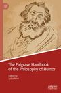 "The Palgrave Handbook of the Philosophy of Humor", herausgegeben von Lydia Amir. Illustration eines lächelnden Mannes.