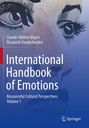 Titel: International Handbook of Emotions. Autoren: Claude-Hélène Mayer, Elisabeth Vanderheiden. Illustration eines Gesichts.