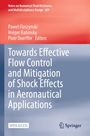 "Towards Effective Flow Control and Mitigation of Shock Effects in Aeronautical Applications" vor rotem und blauem Verlauf.