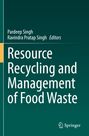 "Pardeep Singh, Ravindra Pratap Singh, Editors. Resource Recycling and Management of Food Waste. Springer Logo."