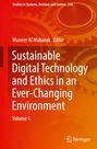 : Sustainable Digital Technology and Ethics in an Ever-Changing Environment, Buch
