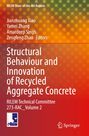 "Structural Behaviour and Innovation of Recycled Aggregate Concrete, RILEM Technical Committee, 273-RAC_Volume 2." Hintergrund: Farbverlauf.