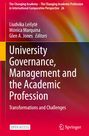 : University Governance, Management and the Academic Profession, Buch