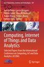 Oben stehen Namen und "Editors". Darunter "Computing, Internet of Things and Data Analytics". Zwei Logos und technische Bilder.