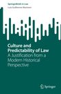 Luiz Guilherme Marinoni: Culture and Predictability of Law, Buch