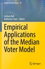 "Empirical Applications of the Median Voter Model" steht in großer, fetter Schrift auf gelbem Hintergrund. Oben links "Studies in Public Choice 45". Unten rechts ist das Logo und der Name "Springer".