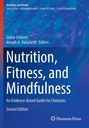 "Nutrition, Fitness, and Mindfulness" von Jaime Uribarri. Hintergrund: blau mit lila Mustern. Humana Press Logo.