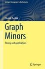 "Springer Monographs in Mathematics" über spiralförmigem Hintergrund, Titel: "Graph Minors: Theory and Applications", Autor: Zdeněk Dvořák.