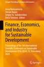 : Finance, Economics, and Industry for Sustainable Development, Buch