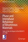 "Phase and Interphase Behaviour of Bituminous Materials" steht über Farbverlauf von Grün zu Orange mit RILEM-Logo.