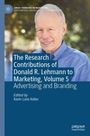 The Research Contributions of Donald R. Lehmann to Marketing, Volume 5, Buch