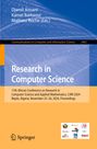 : Research in Computer Science, Buch