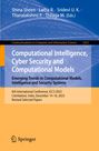 : Computational Intelligence, Cyber Security and Computational Models. Emerging Trends in Computational Models, Intelligence and Security Systems, Buch