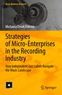 Strategies of Micro-Enterprises in the Recording Industry. Gelbes Cover, Geige im Hintergrund, Springer-Logo unten.