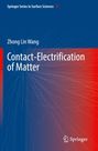 "Contact-Electrification of Matter" von Zhong Lin Wang, blaue bis rote Farbverläufe mit Linien, Springer-Logo.