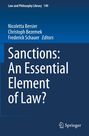 "Sactions: An Essential Element of Law?" von Nicoletta Bersier, Christoph Bezemek, Frederick Schauer, mit Springer-Logo.