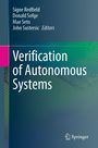 Text: "Signe Redfield, Donald Sofge, Mae Seto, John Sustersic Editors. Verification of Autonomous Systems." Abstraktes Design.