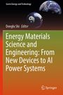 Titel: "Energy Materials Science and Engineering: From New Devices to AI Power Systems." Oben Planet Erde, Yin-Yang-Kugel.
