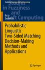 Zeshui Xu: Probabilistic Linguistic Two-Sided Matching Decision-Making Methods and Applications, Buch