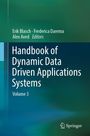 Text: "Erik Blasch, Frederica Darema, Alex Aved Editors. Handbook of Dynamic Data Driven Applications Systems Volume 3." Unten rechts das Springer-Logo. Hintergrund in Grün- und Blautönen.