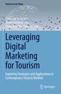 "Leveraging Digital Marketing for Tourism" mit Netzwerk-Illustration und Springer-Logo. Enthält Autorennamen oben.