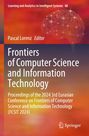 Titel: "Frontiers of Computer Science and Information Technology". Untertitel: "Proceedings of the 2024 3rd Eurasian Conference". Oben ein stilisiertes Gehirn und ein Springer-Logo unten.