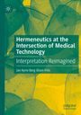 Titel: "Hermeneutics at the Intersection of Medical Technology". Blätter in Grün und Gelb.