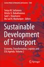 Titel: Sustainable Development of Transport. Untertitel: Economy, Transformation, Logistics and ESG Agenda. Volume 2. Autorennamen oben. Logo unten.
