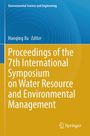 „Proceedings of the 7th International Symposium on Water Resource and Environmental Management” in Weiß auf gelbem Hintergrund.