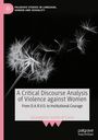 Giuseppina Scotto Di Carlo: A Critical Discourse Analysis of Violence against Women, Buch