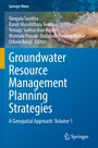 Buchtitel: "Groundwater Resource Management Planning Strategies". Hände halten Wasser. Oben Namen der Herausgeber. Springer-Logo.