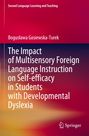 Titel: "The Impact of Multisensory Foreign Language Instruction..." Hintergrund: Farbverlauf von Rot zu Orange.
