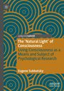 Buchtitel: „The ‘Natural Light’ of Consciousness” von Eugene Subbotsky. Braune und blaue Kreismuster im Hintergrund.