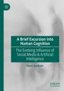 Titel: "A Brief Excursion into Human Cognition", Untertitel: "The Evolving Influence of Social Media & Artificial Intelligence", Autor: Hans Kankam. Verschwommener Hintergrund mit grünem Akzent.