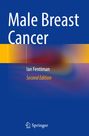 "Male Breast Cancer", Ian Fentiman, Second Edition. Blau mit abstrakter Farbgestaltung und Springer-Logo unten.