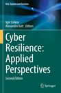 Titel: Cyber Resilience: Applied Perspectives. Autoren: Igor Linkov, Alexander Kott. Hintergrund: Abstrakt in Blaugrün.