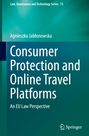 Agnieszka Jab¿onowska: Consumer Protection and Online Travel Platforms, Buch