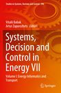 Systems, Decision and Control in Energy VII, Buch