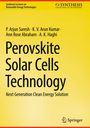 P. Arjun Suresh: Perovskite Solar Cells Technology, Buch