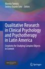 : Qualitative Research in Clinical Psychology and Psychotherapy in Latin America, Buch