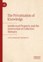 „The Privatisation of Knowledge“ von João Romeiro Hermeto. Strukturierte, beige Fläche mit rotem Logo links oben.