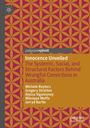 Titel: "Innocence Unveiled". Autoren: Michele Ruyters, Gregory Stratton. Hintergrund in Orange und Rot mit geometrischem Muster.