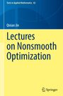 Qinian Jin: Lectures on Nonsmooth Optimization, Buch