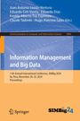 : Information Management and Big Data, Buch