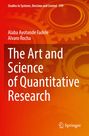 Titel: "The Art and Science of Quantitative Research", Autoren: Alaba Ayotunde Fadele, Alvaro Rocha. Zahnräder im Hintergrund.