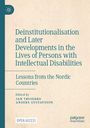 "Deinstitutionalisation..." steht oben in großen Buchstaben. Unten auf beigem Hintergrund steht "OPEN ACCESS" und Editorennamen.